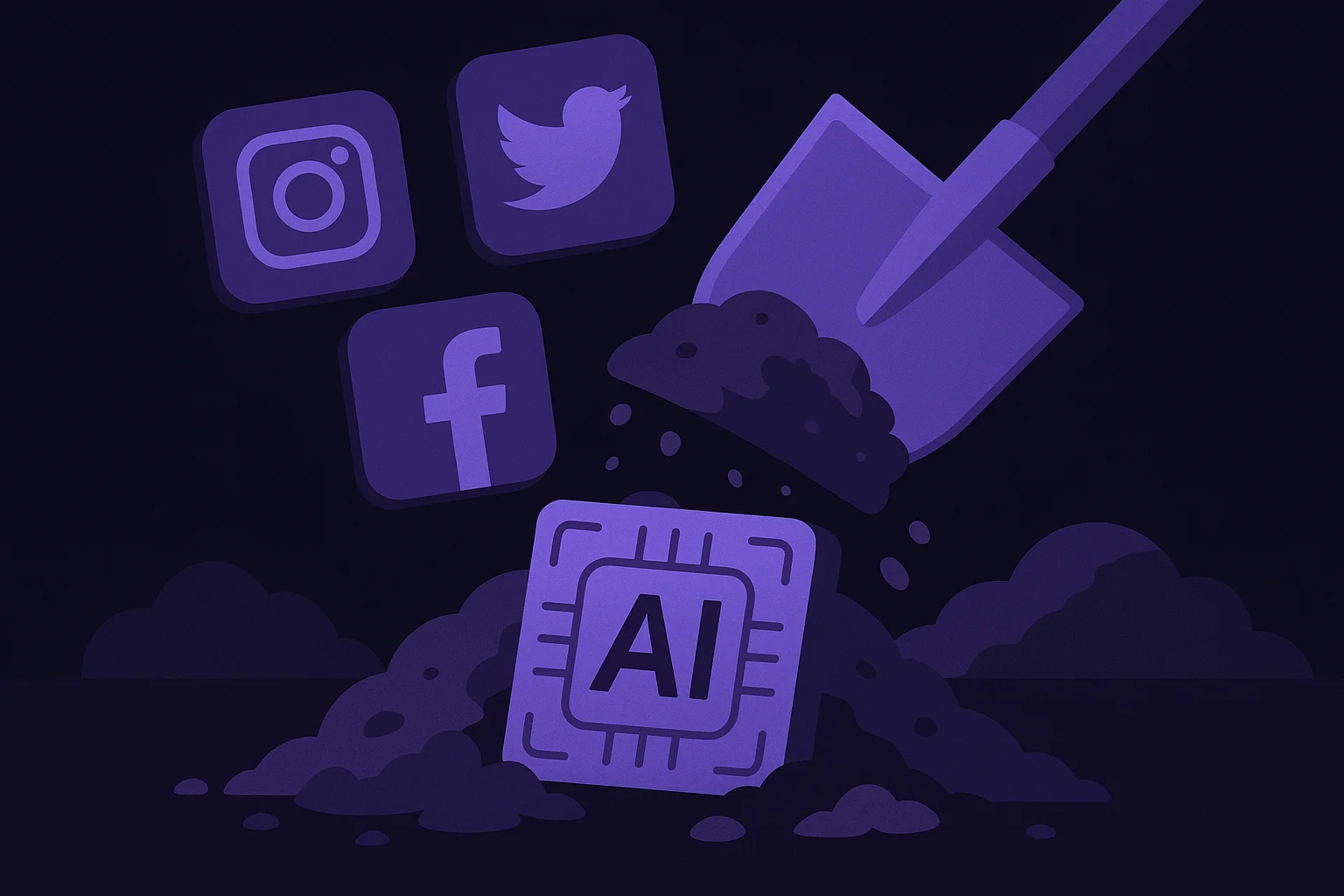 Social platforms bury AI provenance