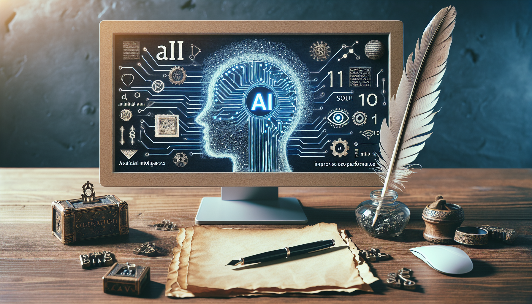 Automating Blog Content Creation with AI for Improved SEO Performance image